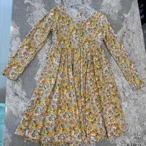 The Proper Peony Pumpkin Twirl Dress Size 7